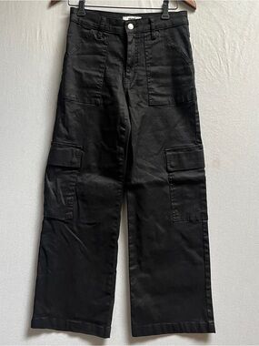 Mavi Alva High Rise Straight Leg Utility Cargo Pants 28